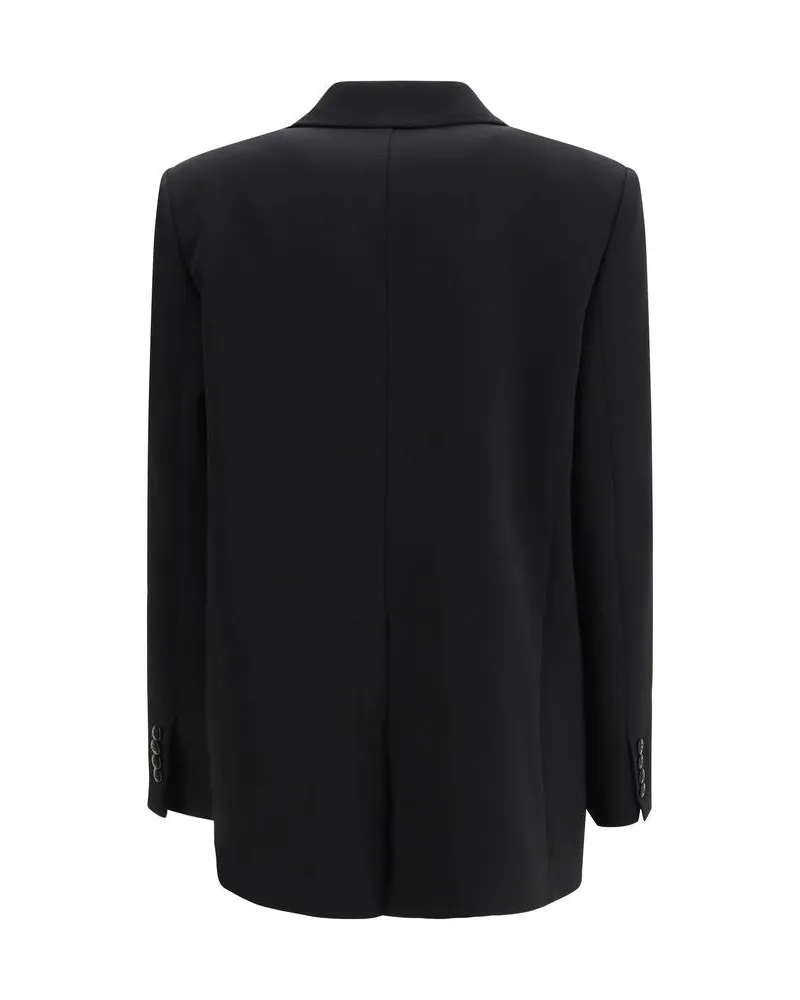 Max Mara Women's Black Triacetate Blazer Clothing Black