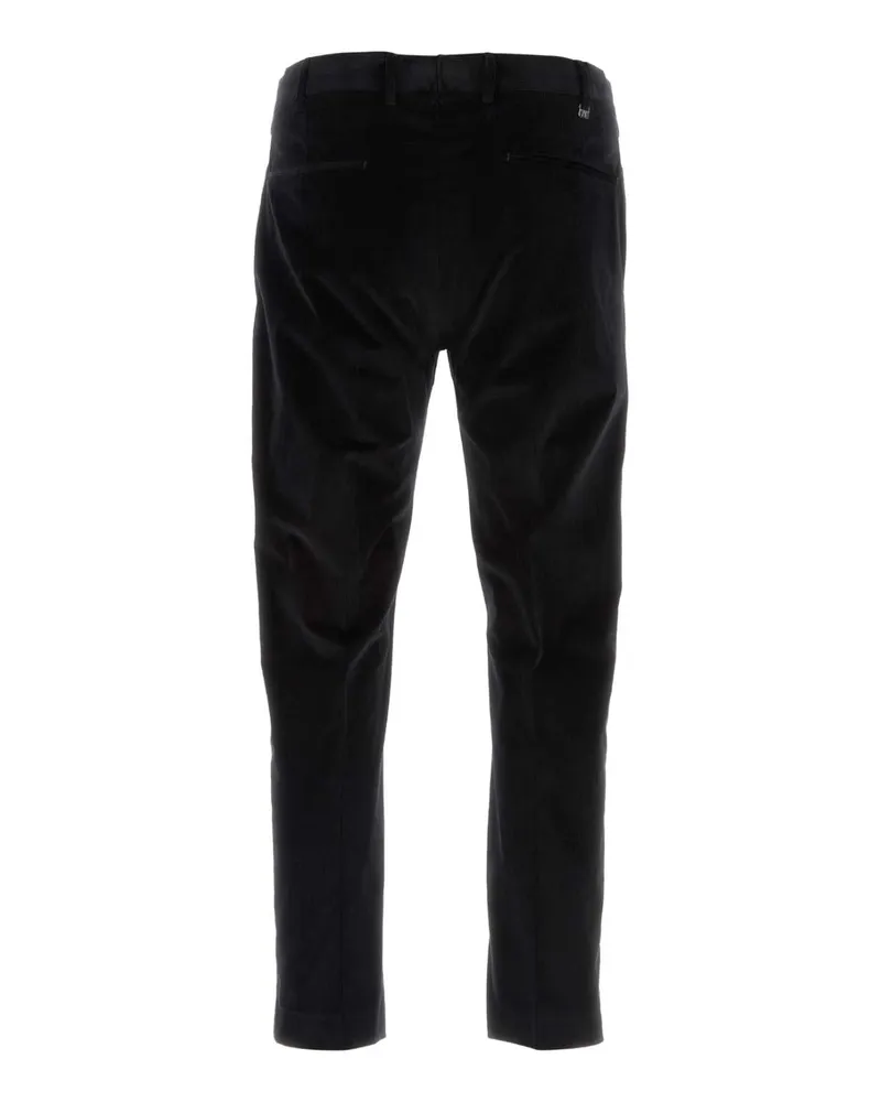 PT TORINO Flat Trousers — Black Black