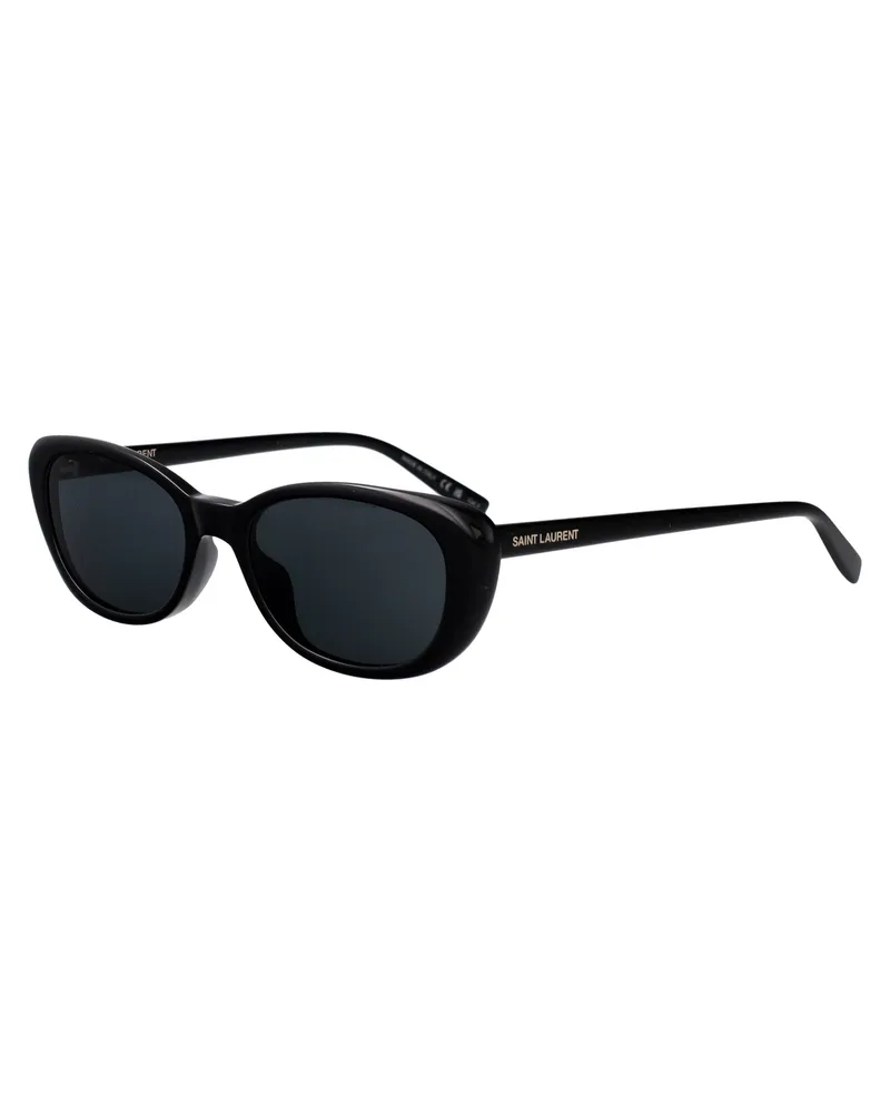 Saint Laurent Women's Sunglasses Sl822 Black Acetate Black-Black-Black Black/black/black Black