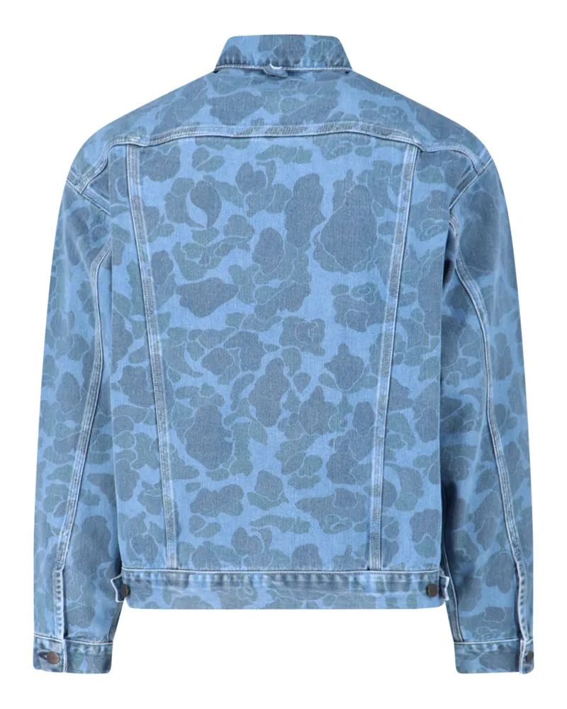 Carhartt WIP Men Jackets Blue Organic Cotton Blue