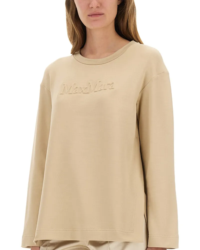 Max Mara Berma Sweatshirt — Beige Beige