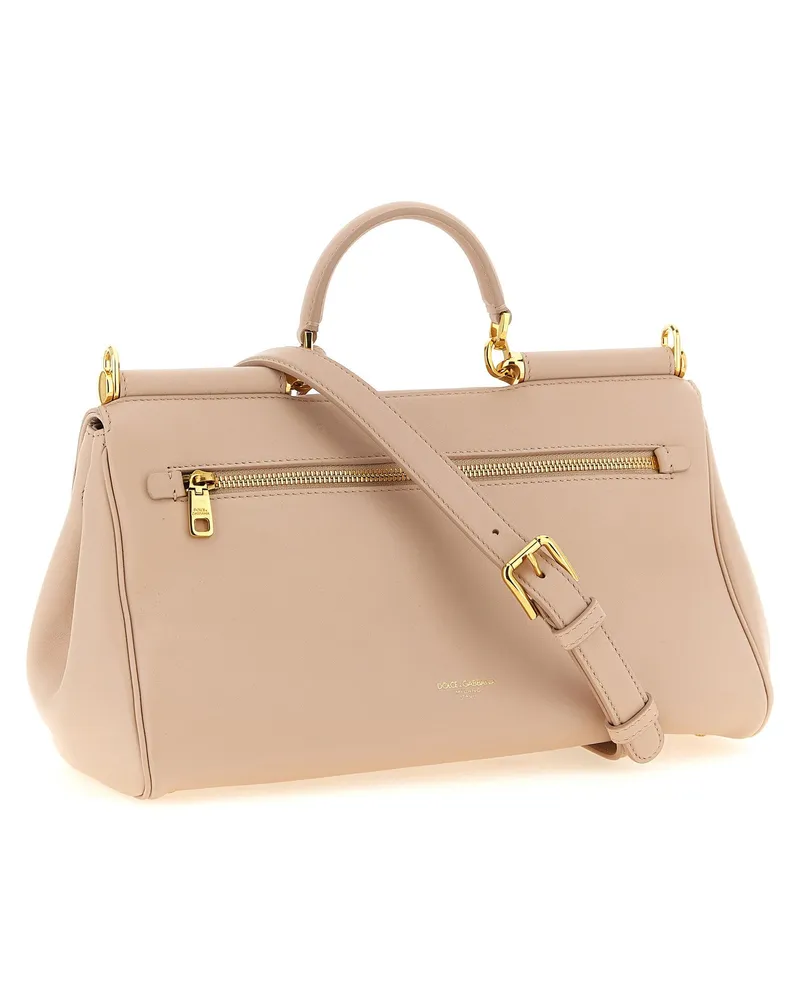 Dolce & Gabbana Top Handle Bag — Beige Beige