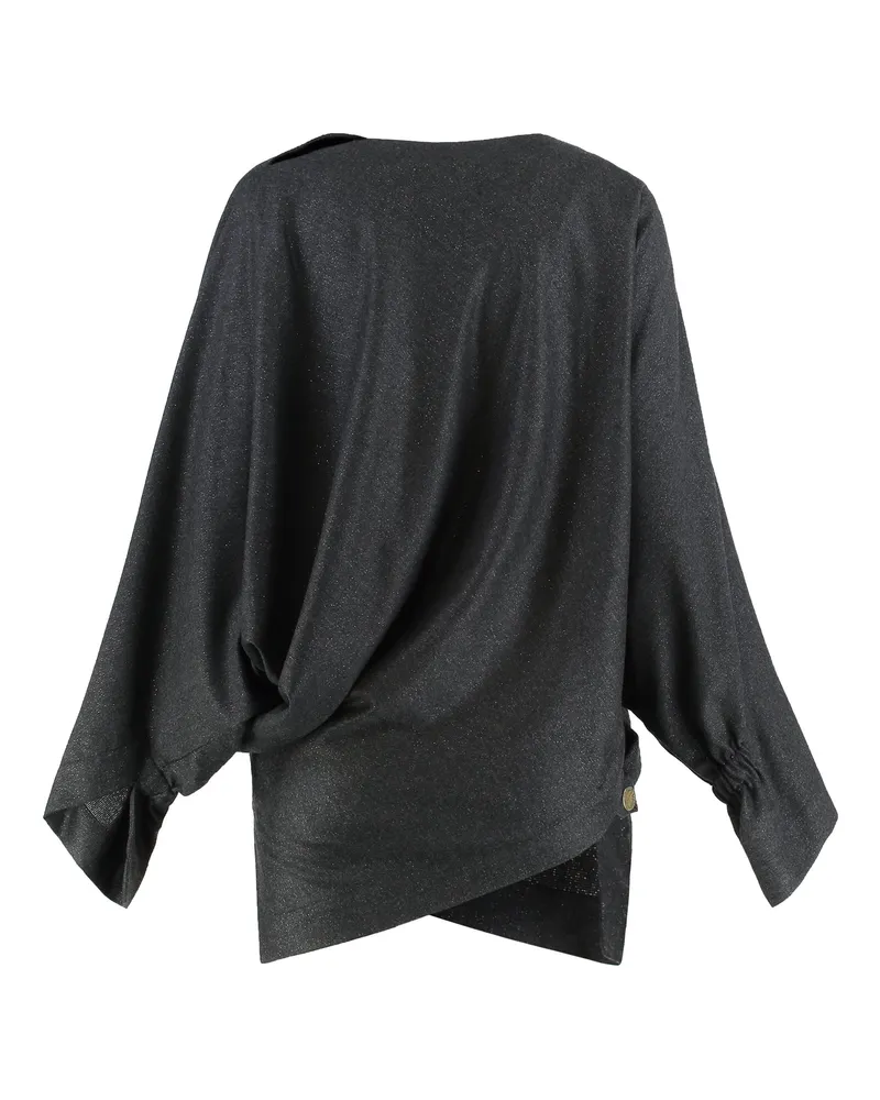 Vivienne Westwood Women's Top Infinity Wool Grey Knitwear Sweater Gray