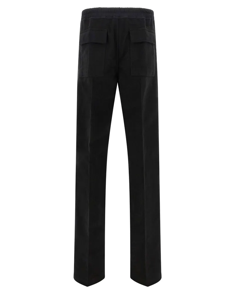 Rick Owens Dietrich Trousers — Black Black