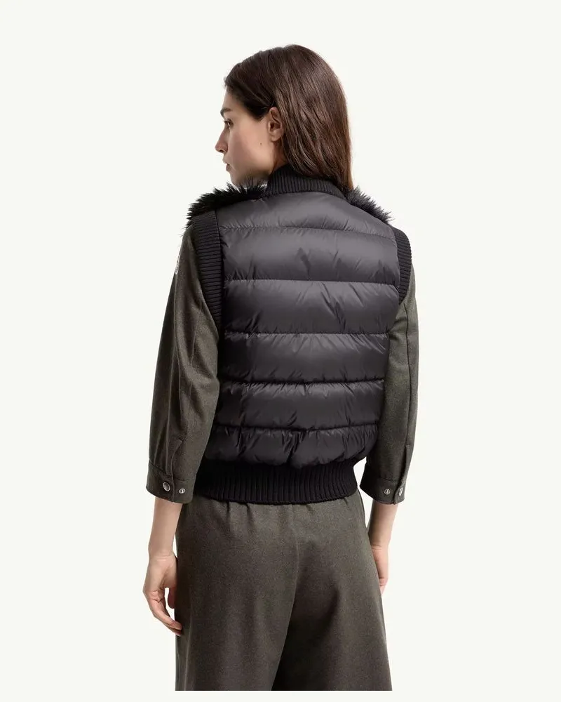 Moncler H26 Vest — Black Black