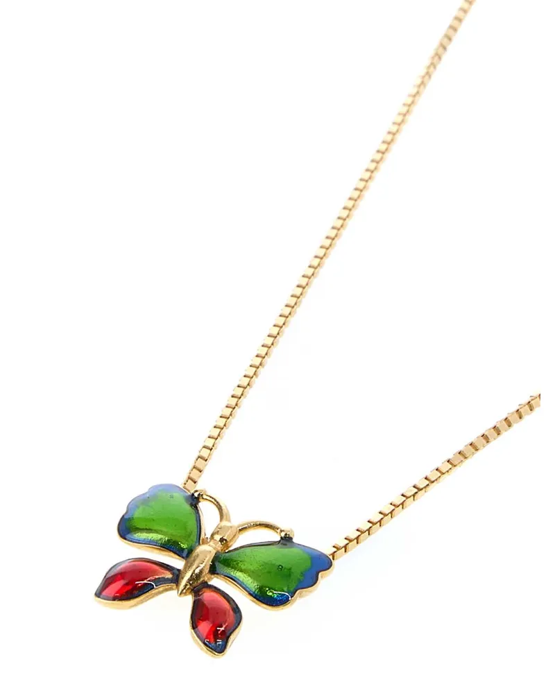 Valentino Garavani Men's Gold Metal Vouloirvoler Necklace Oromulticolor Necklaces Gold