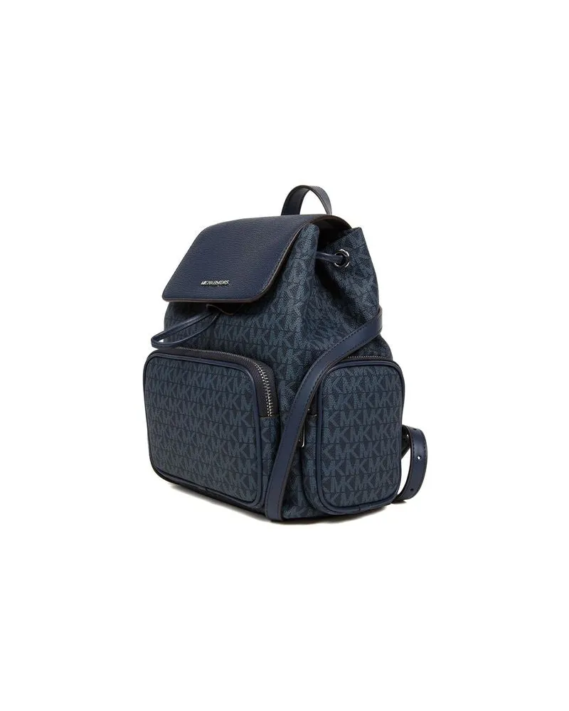 Michael Kors Women's Backpack Admiral Polyvinyl Chloride Navy