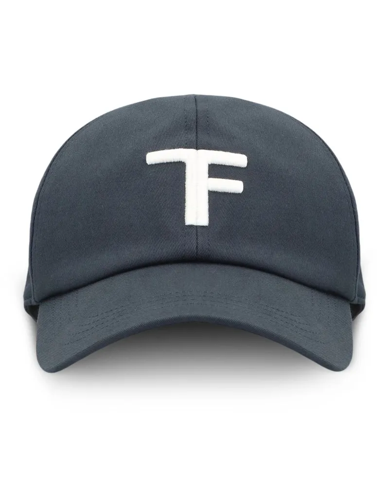 Tom Ford Mens Cap Blue Cotton Hat Blue