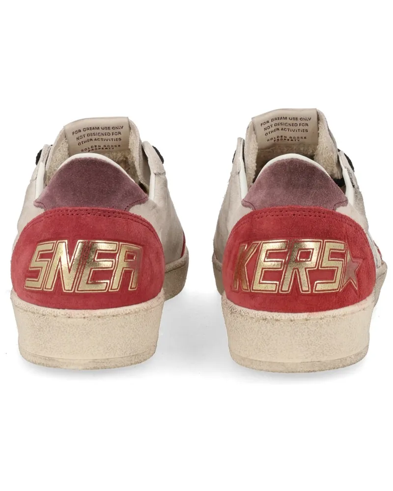Golden Goose Ball Star Sneakers — Beige Beige