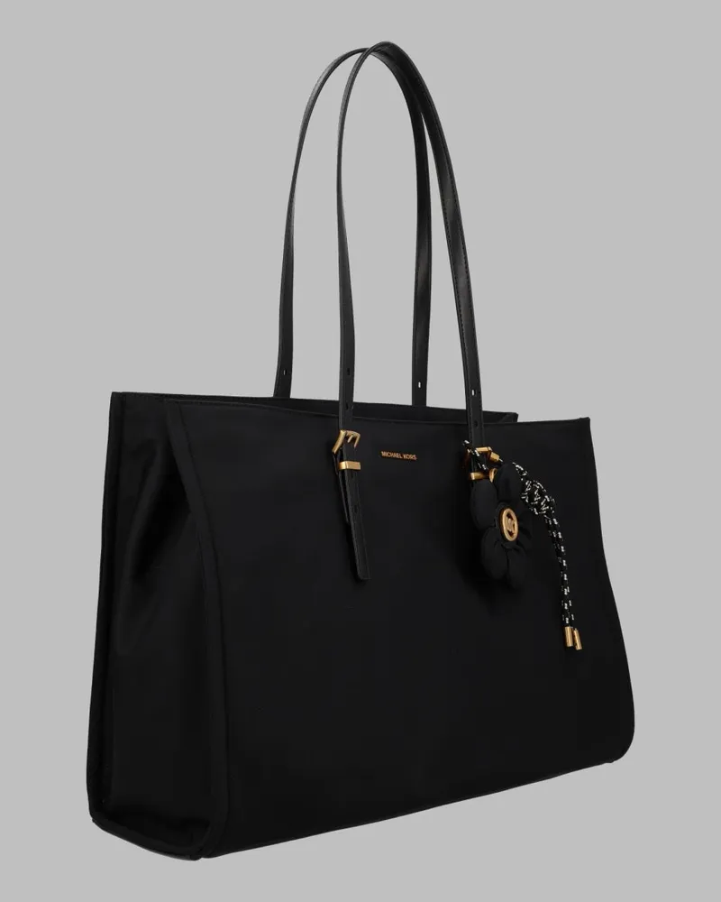 Michael Kors Women's Shoulder Bag Zadie Black Nylon Recycled Black