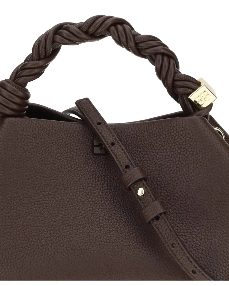 Ganni Bou Shoulder Bag — Brown Brown