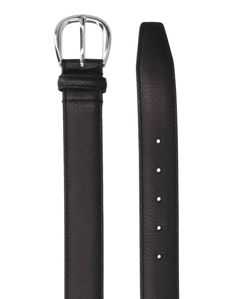 Sunflower Men's Belts Black Leather Black