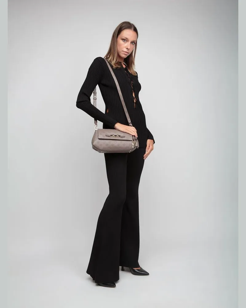 Guess Carmella Crossbody Bag — Gray Gray