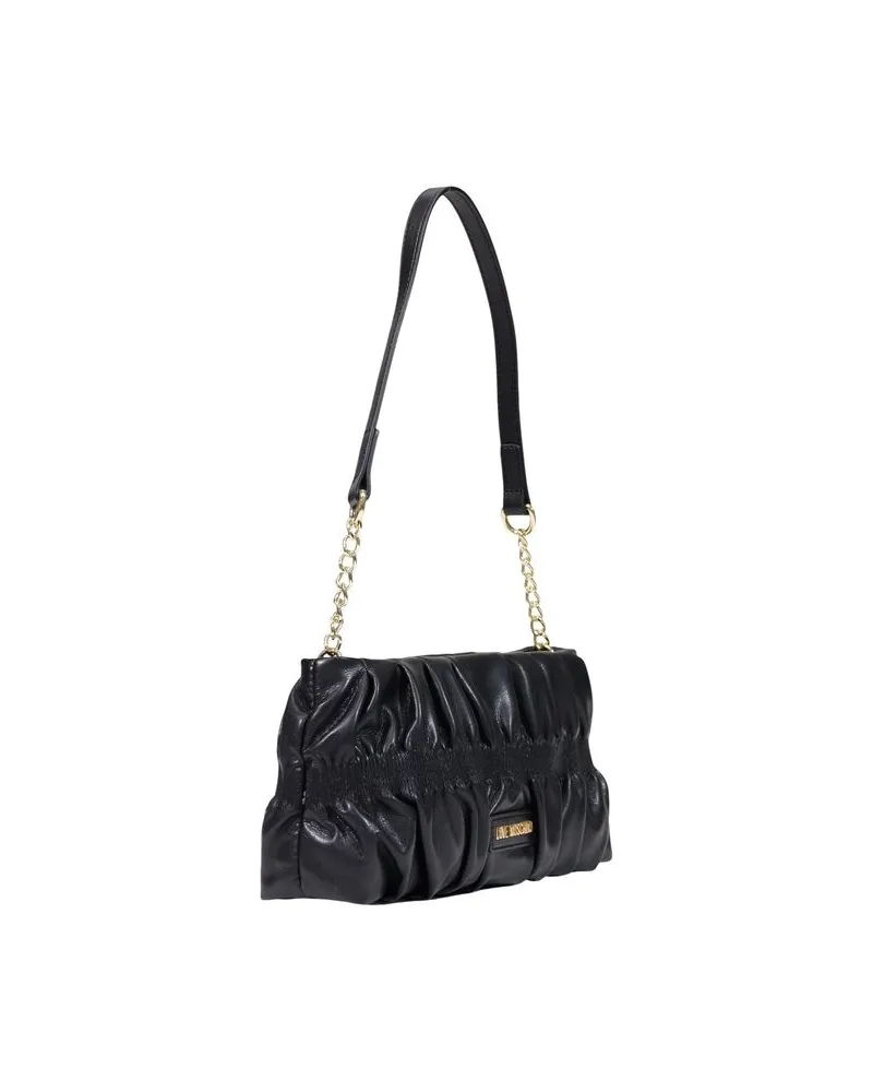 Moschino Women's Black Polyethylene Handbag Bag Black