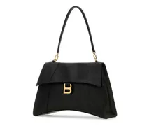 Hourglass Shoulder Bag — Black