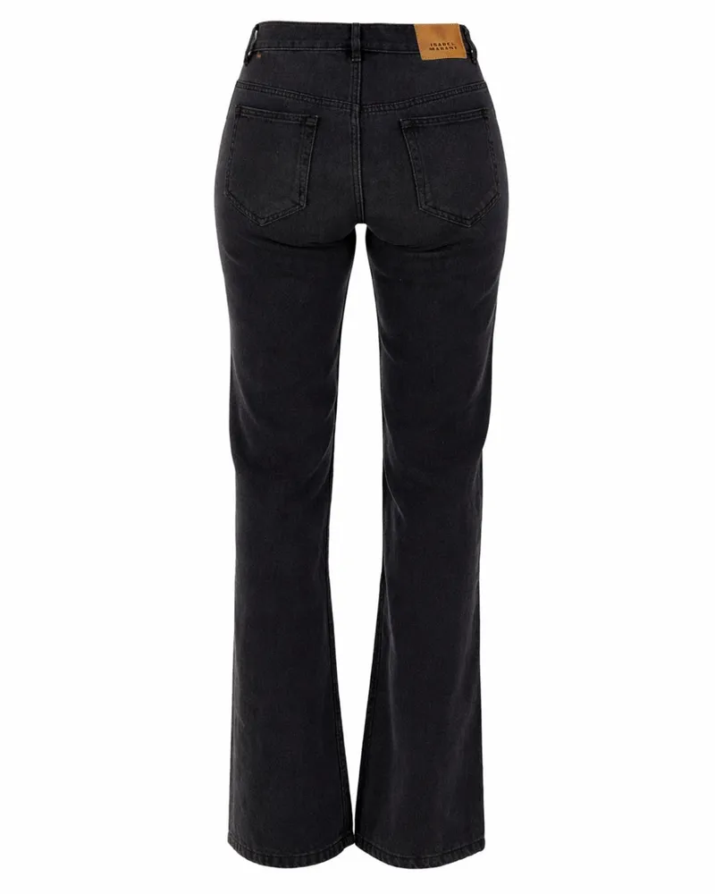 Isabel Marant Belvira Jeans — Black Black