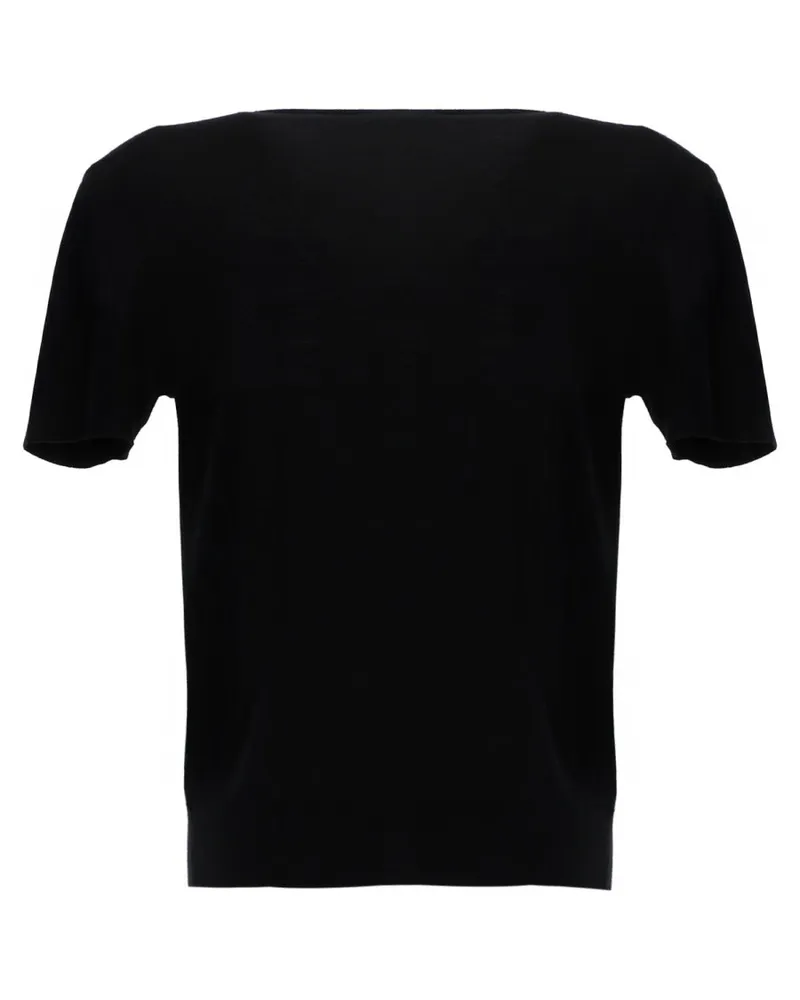 Theory Merino Wool T-Shirt — Black 