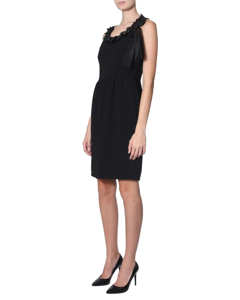 Moschino Tubino Dress — Black Black