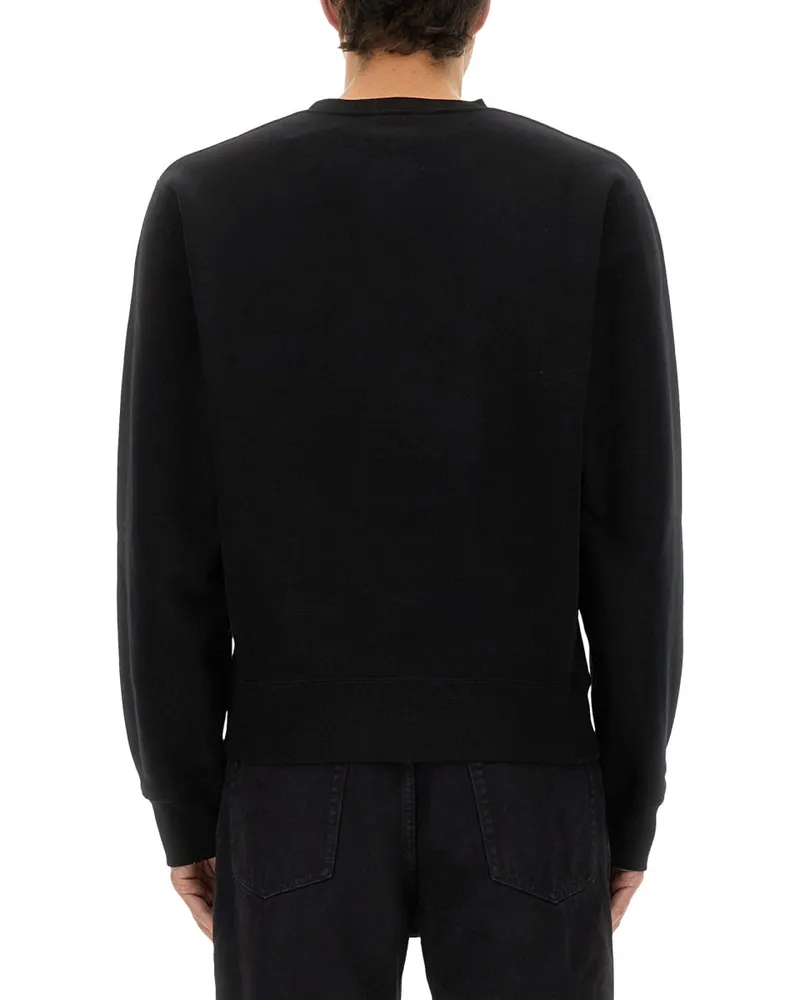 Saint Laurent Cassandras Sweatshirt — Black Black