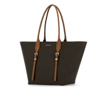 Women's Printed Canvas Moore Shopping Bag Brnacorn Borse A Mano