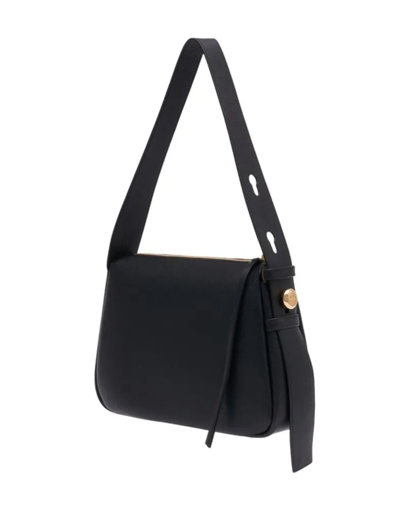 Tory Burch Women's Shoulder Bag Black Calfskin Black