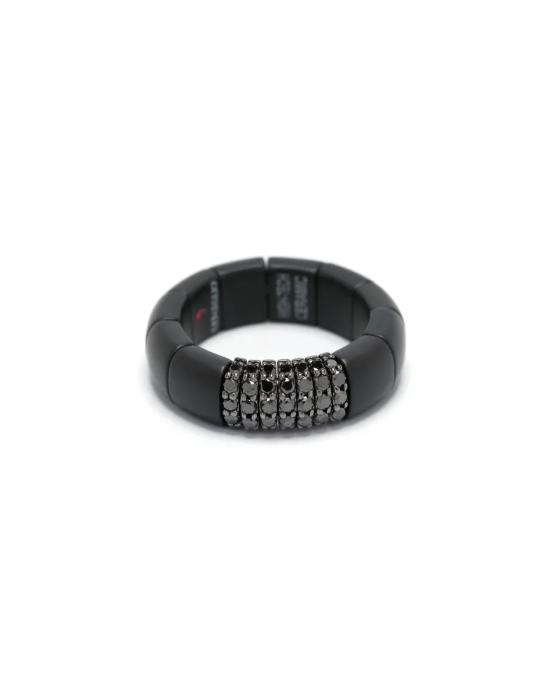 Roberto Demeglio Women's 18kt White Gold Diamond Ring Continuity 