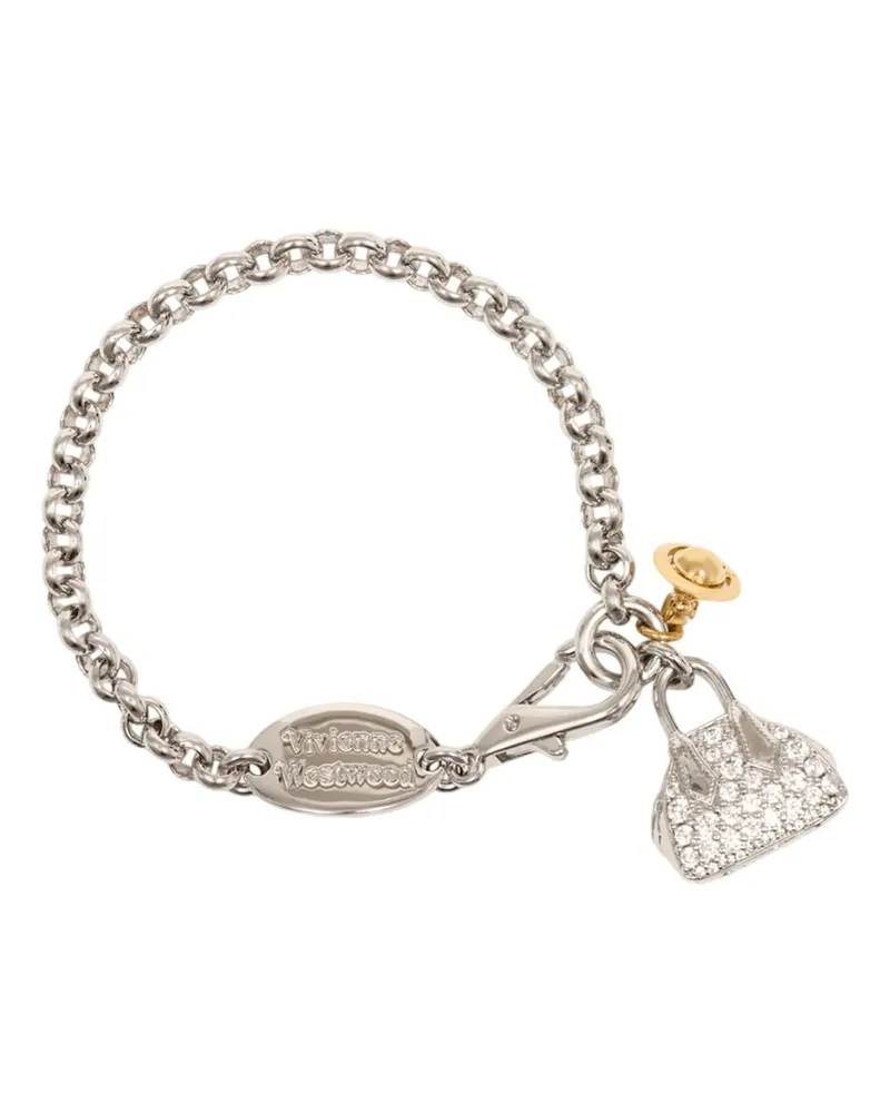 Vivienne Westwood Women's Yasmine Bracelet Metal Silver Jewelry-Watches Bracelets Silver