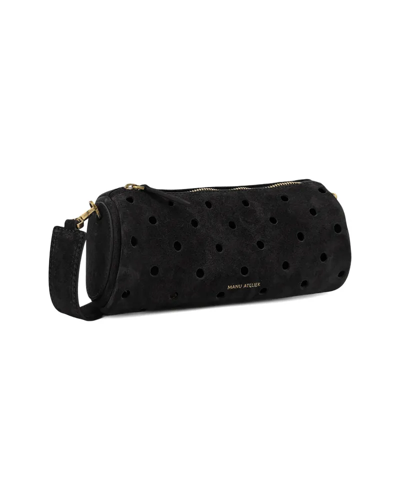 Manu Atelier Cylin Shoulder Bag — Black Black