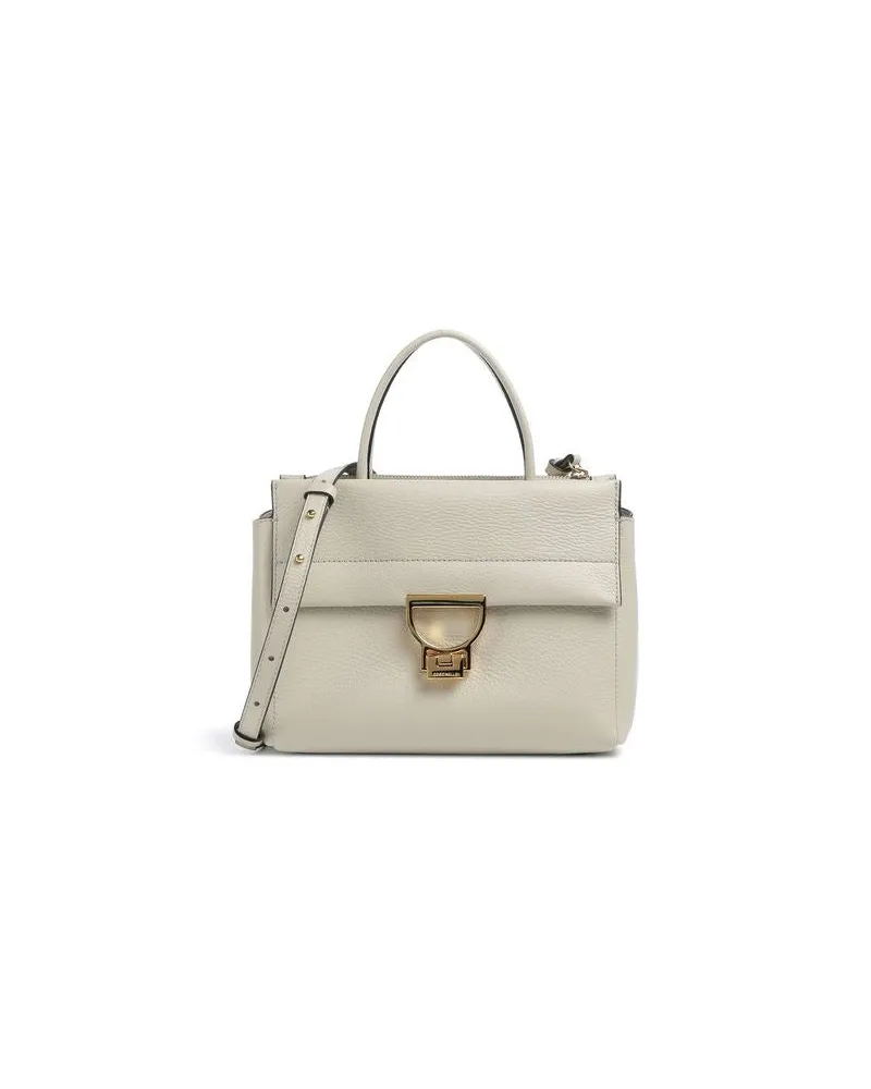 Coccinelle Women's Handbag Eucalyptus Grained Leather Bags - Handbags Green