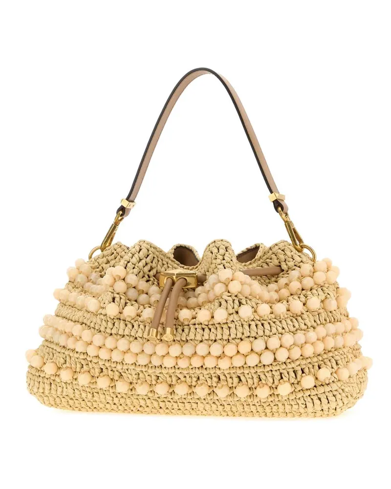 Jimmy Choo Bon Bon Shoulder Bag — Beige Beige