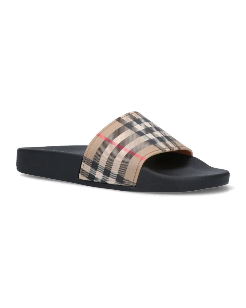 Burberry Women's Sandals Beige Polyurethane Beige