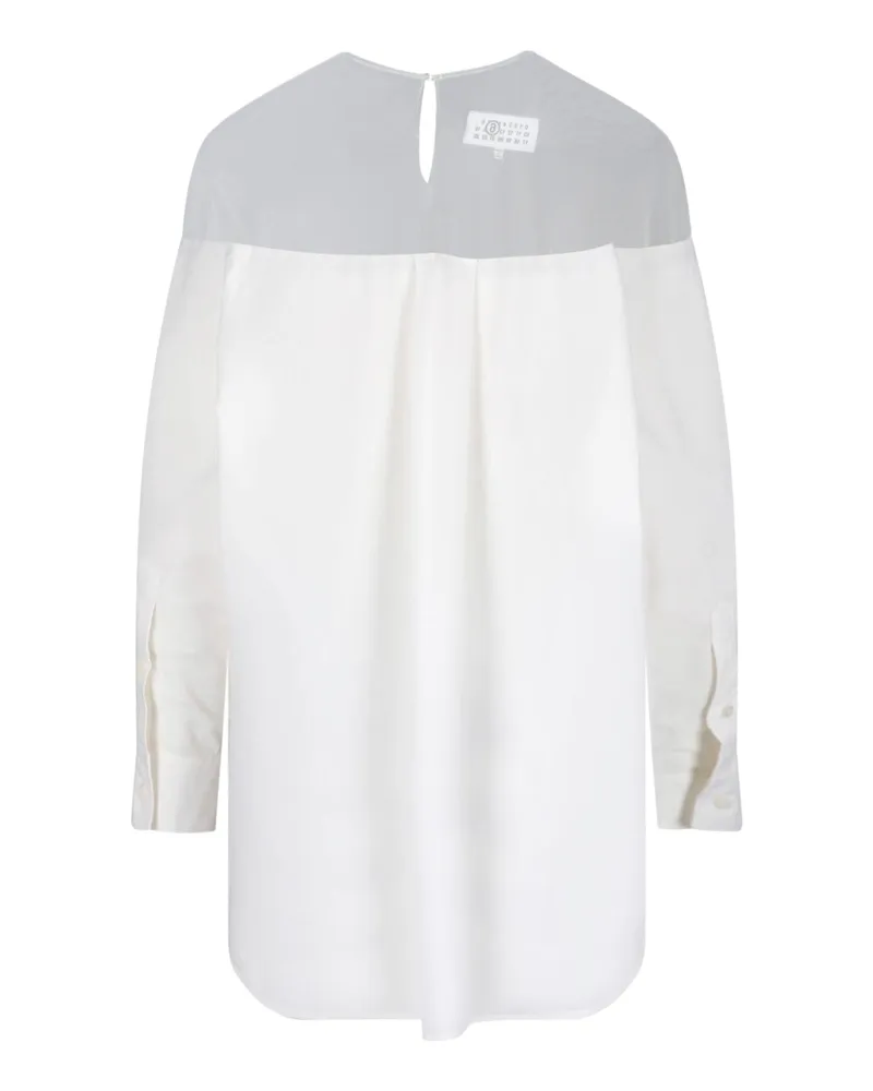 Maison Margiela Women's Top White Cotton White