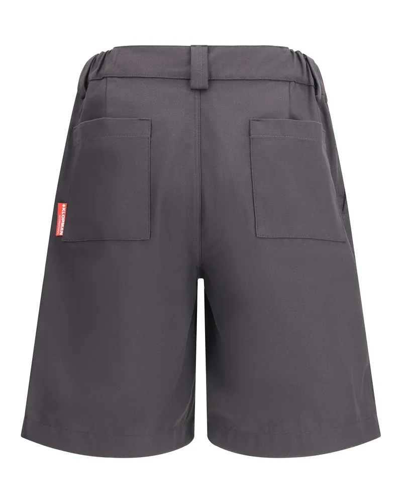GR10K Men's 11000 Replicated Shorts Charcoal Cotton; Polyester Bermuda Charcoal