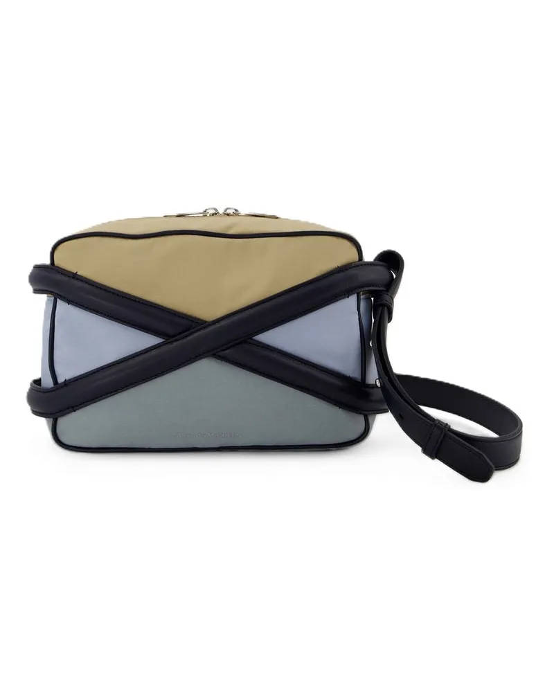 Alexander McQueen Men's Crossbody Multi Leather Bags Crossbodies Multicolor
