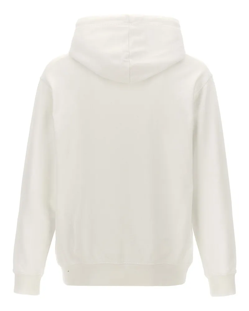 Dsquared2 Logo-Print Cotton Hoodie — White White
