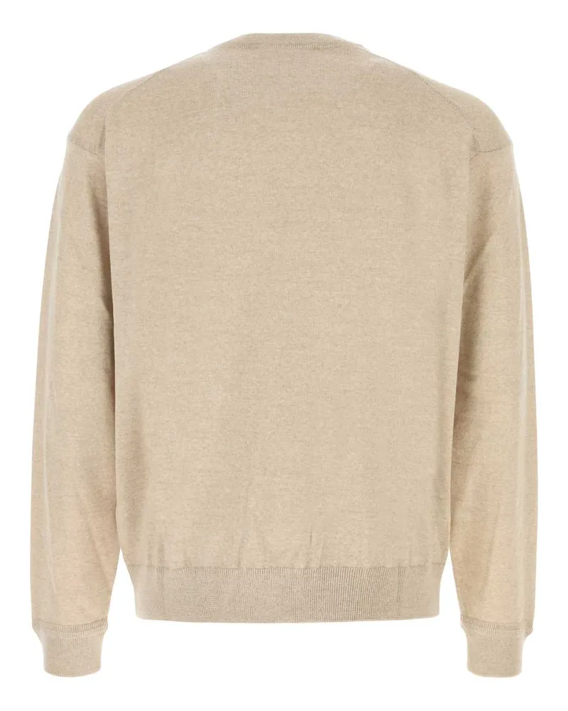 Kitsuné Head Sweater — Beige Beige