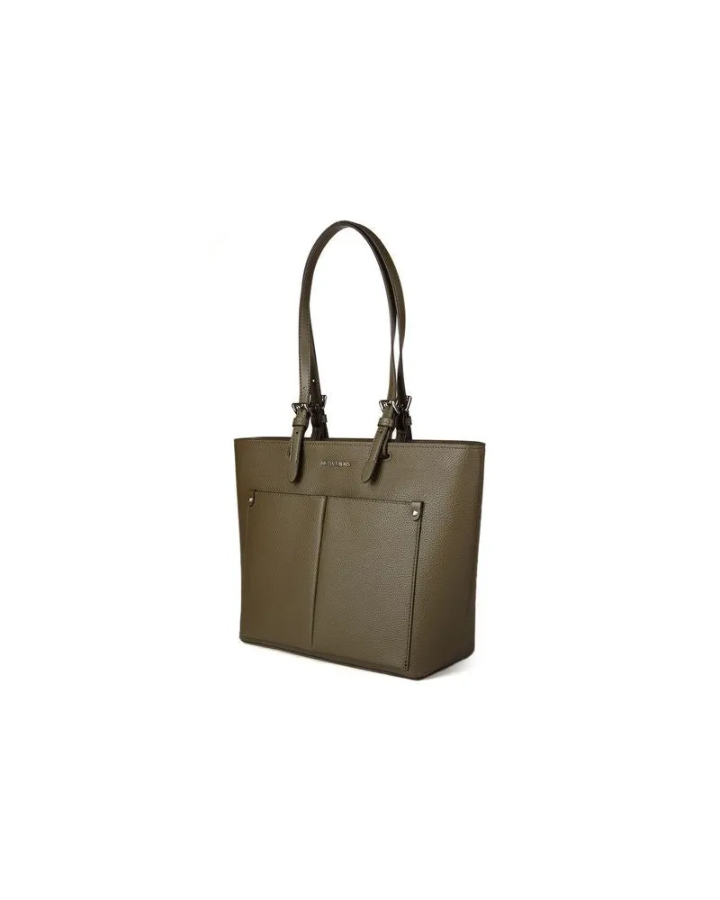 Michael Kors Women's Tote Olive Vegan Leather Tote-bags Olive