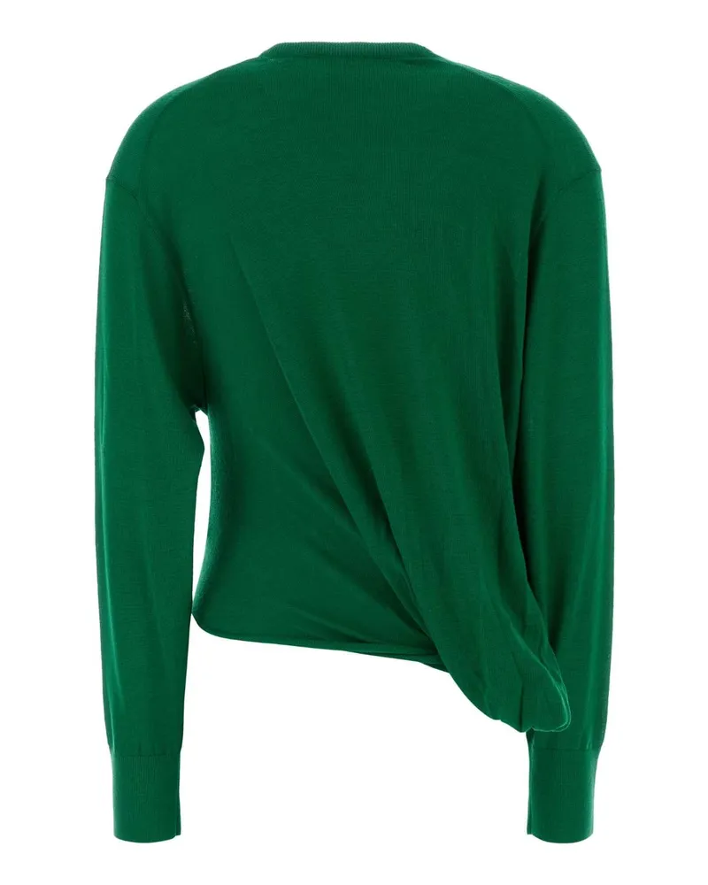 Loewe Women's Sweater Green Wool Nylon Green