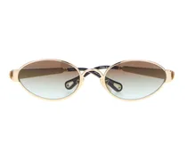 Women's Glasses Gold Metal