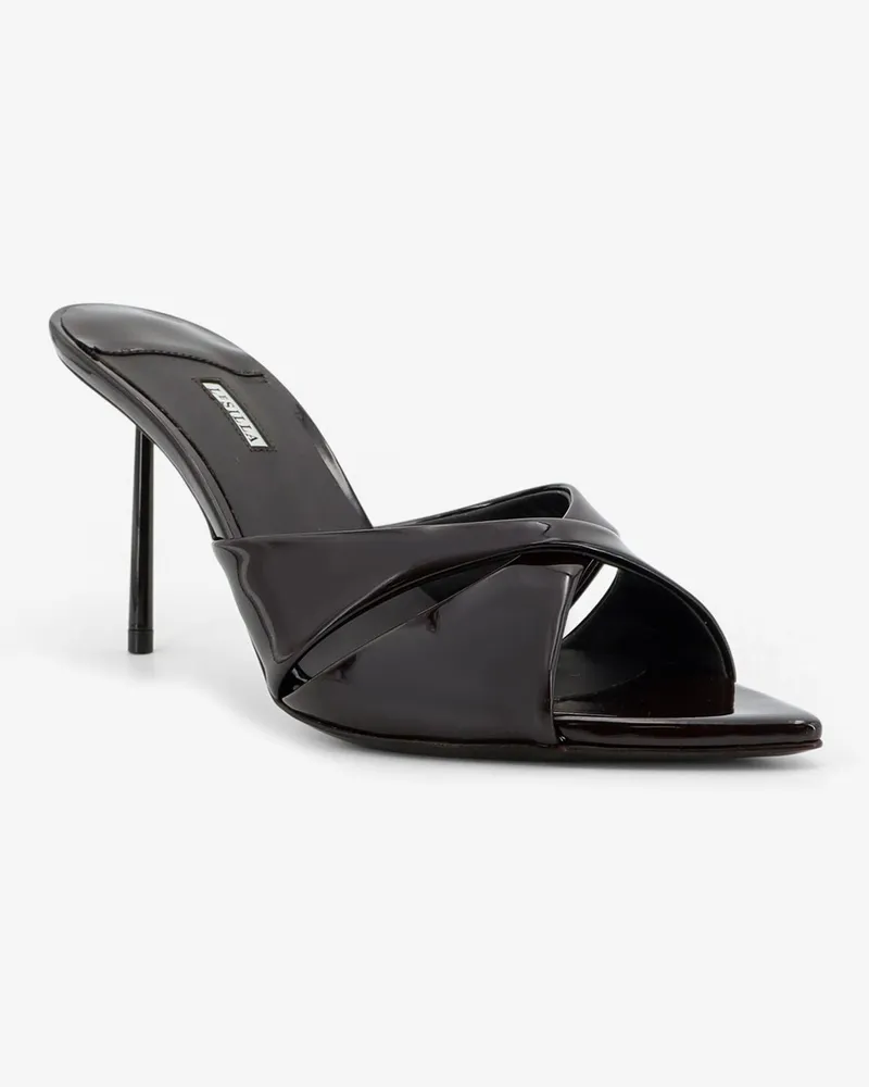 Le Silla Women's Sandals Shirley Patent Leather Brown Brown