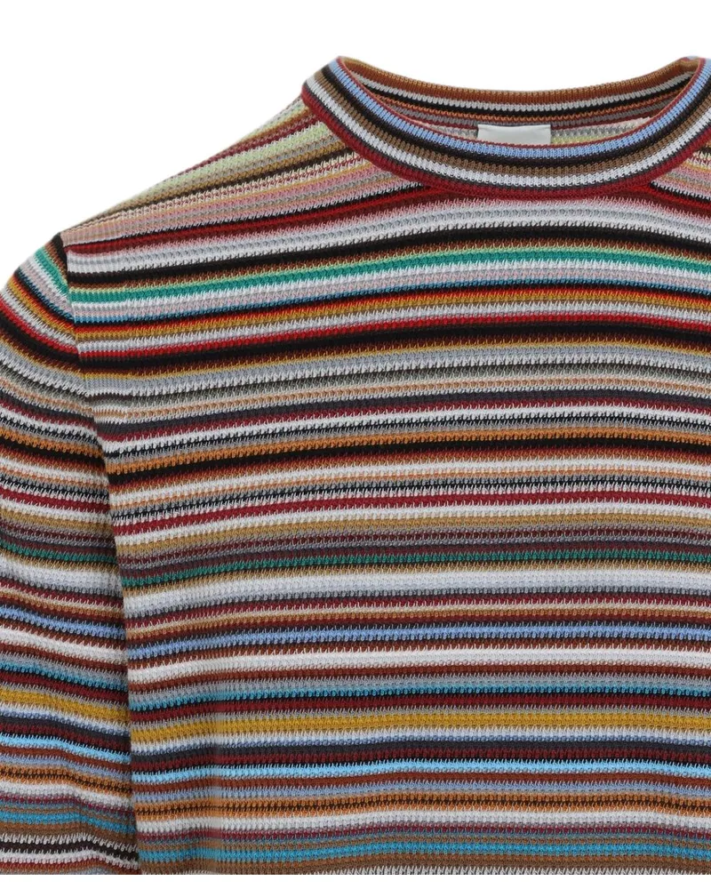 Paul Smith Multicolor Horizontal Stripe Sweater — Multicolor Multicolor