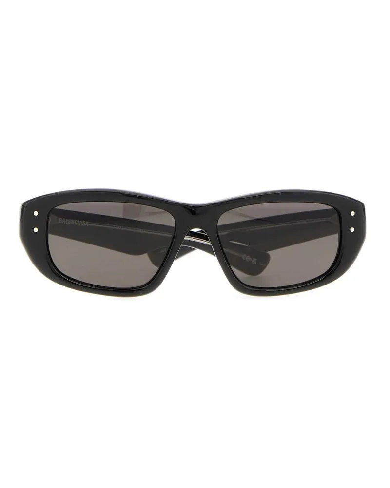 Balenciaga STANDAR Acetate Frame Sunglasses — Black Black