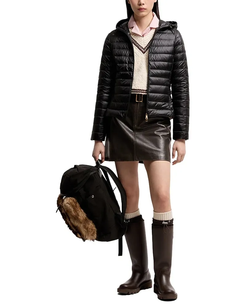 Moncler Lgelhood Down Jacket — Black Black