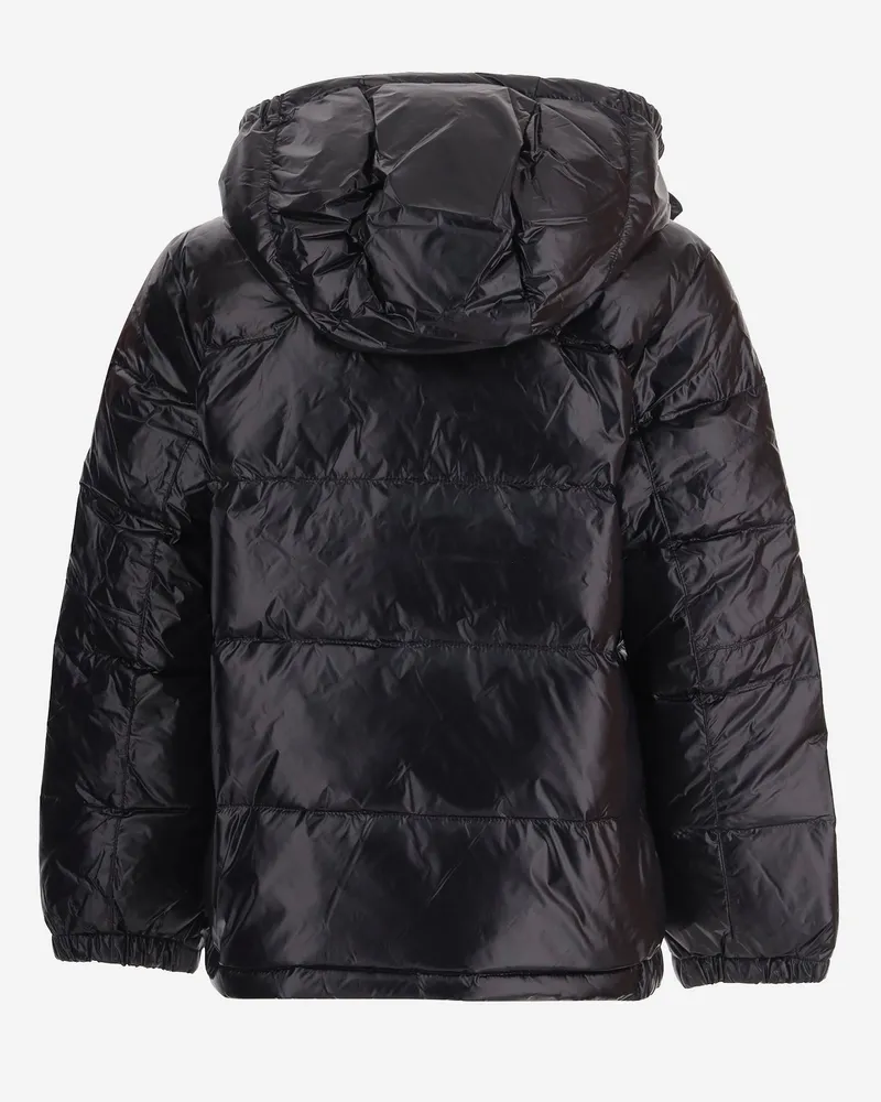 Ralph Lauren Quilted Nylon Down Jacket — Black Black