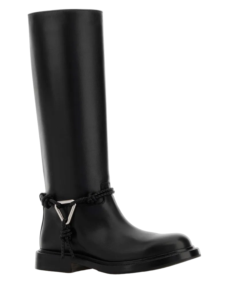 Bottega Veneta Black Stivali Boot Black