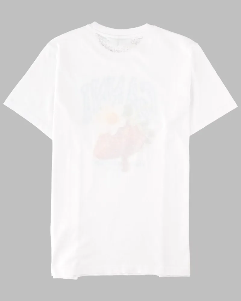 Ganni Strawberry Print T-Shirt — White White