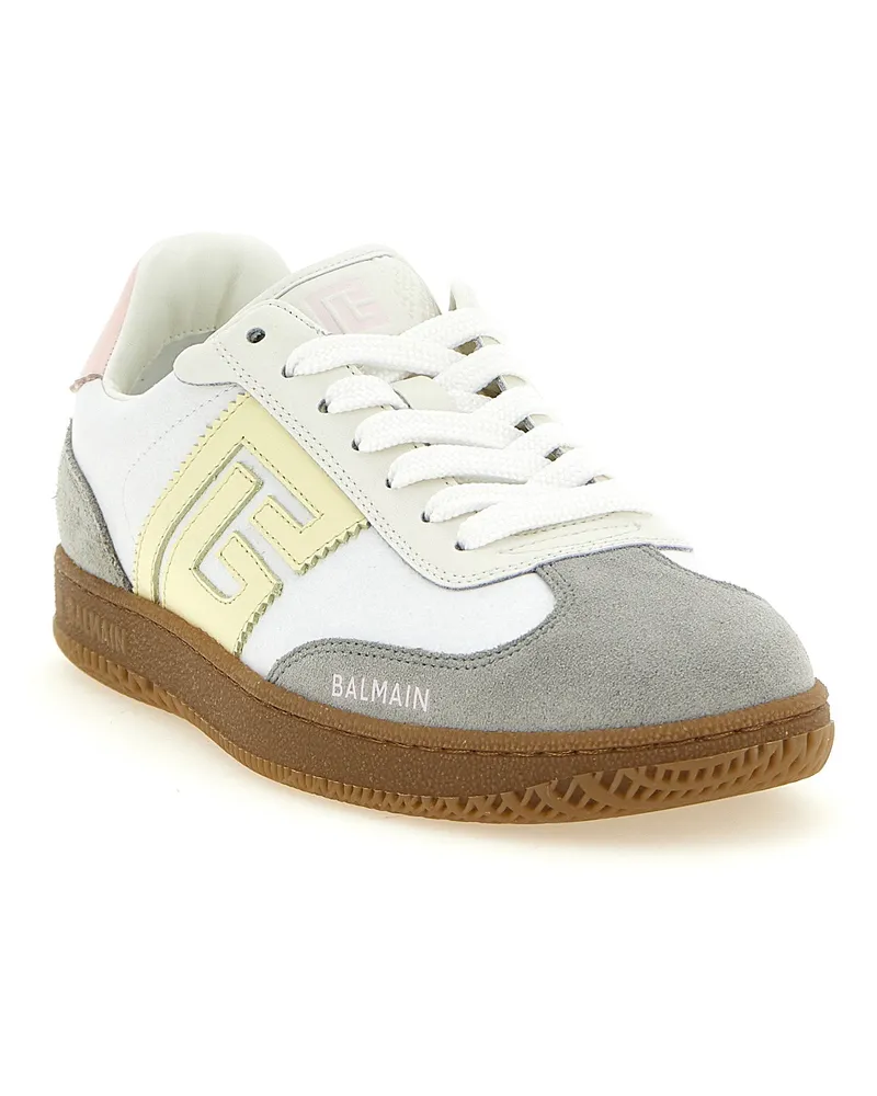 Balmain Swan Sneaker — White White