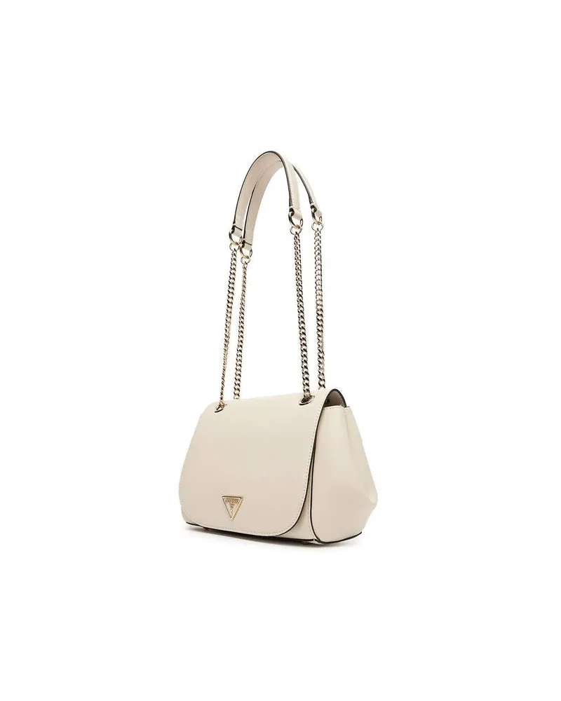 Guess Women's Crossbody Bag Off White Polyurethane Crossbody-bags White