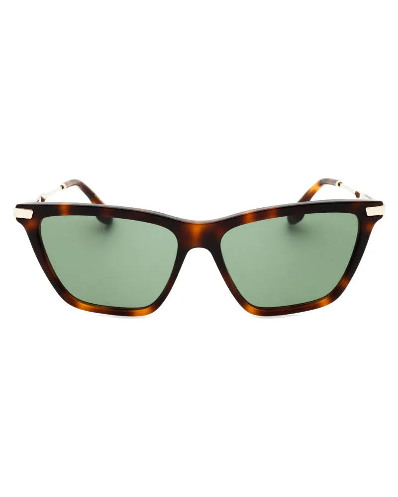 Victoria Beckham Women's , Frame And Lens Brown Sunglasses Brown