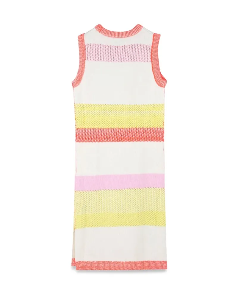 Sonia Rykiel Multicolor Cotton Dress — Multicolor Multicolor